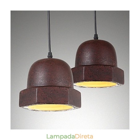 Edison Vintage Industrial Lighting Luminária de suspensão de cerâmica Luminária de suspensão para decoração de casa Edison Vintage Industrial Lighting Luminária de suspensão de cerâmica Luminária de suspensão para decoração de casa