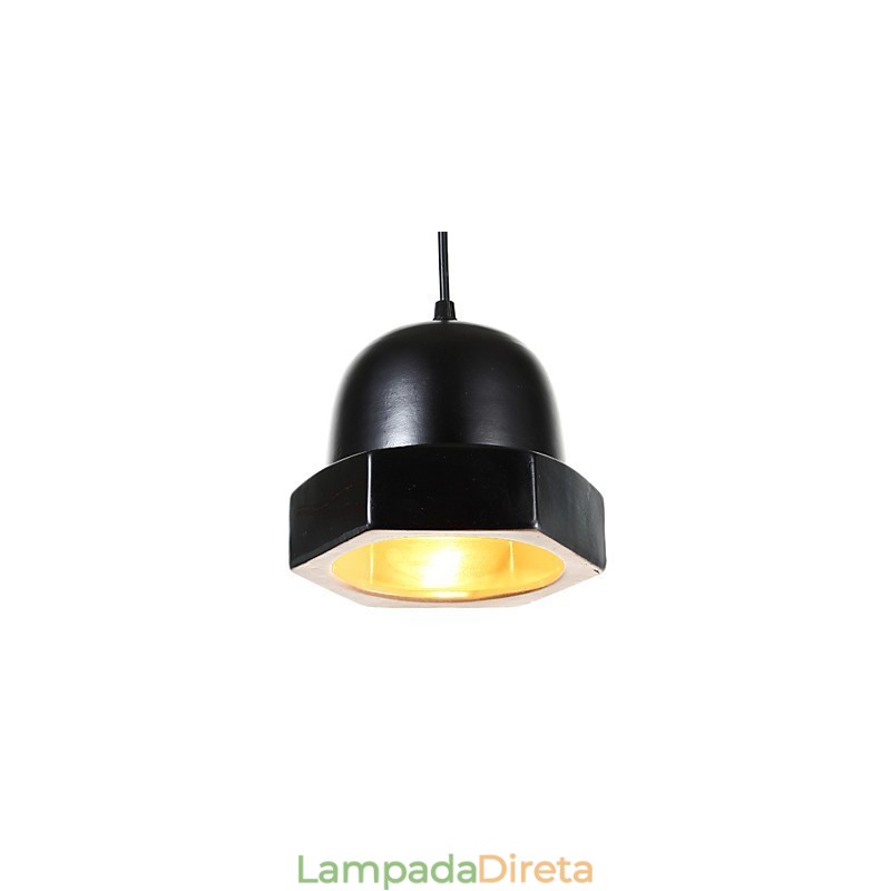 Edison Vintage Industrial Lighting Luminária de suspensão de cerâmica Luminária de suspensão para decoração de casa