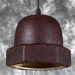 Edison Vintage Industrial Lighting Luminária de suspensão de cerâmica Luminária de suspensão para decoração de casa