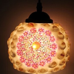 Lustre de vidro Marcelo G de moda simples restaurando modos antigos de luz