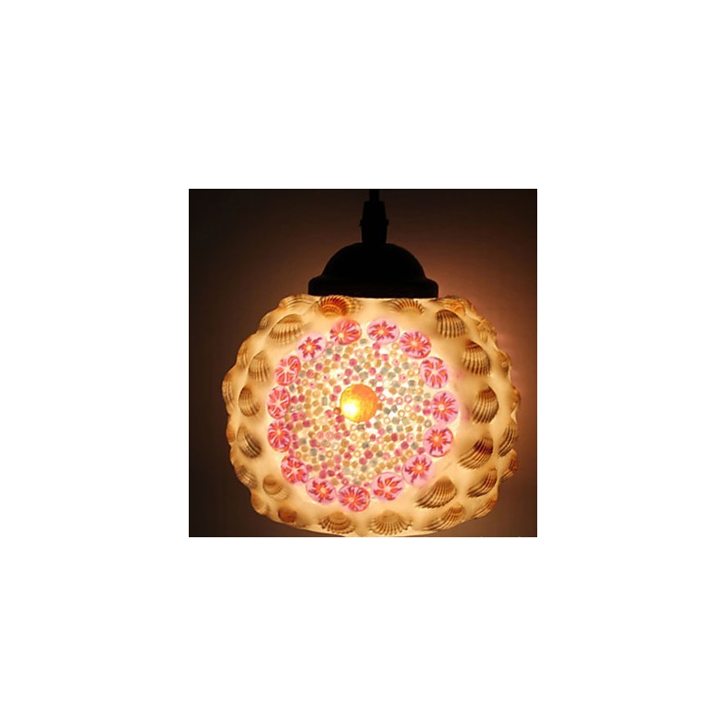 Lustre de vidro Marcelo G de moda simples restaurando modos antigos de luz