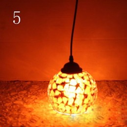 Lustre de vidro Marcelo G de moda simples restaurando modos antigos de luz
