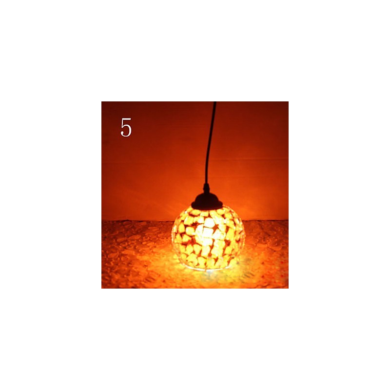 Lustre de vidro Marcelo G de moda simples restaurando modos antigos de luz