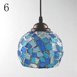 Lustre de vidro Marcelo G de moda simples restaurando modos antigos de luz