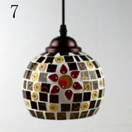 Lustre de vidro Marcelo G de moda simples restaurando modos antigos de luz