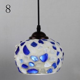 Lustre de vidro Marcelo G de moda simples restaurando modos antigos de luz