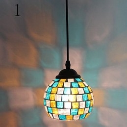 Lustre de vidro Marcelo G de moda simples restaurando modos antigos de luz