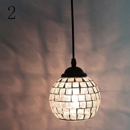 Lustre de vidro Marcelo G de moda simples restaurando modos antigos de luz