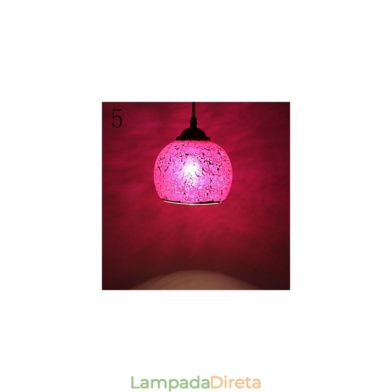 Lustre de vidro Marcelo G de moda simples restaurando modos antigos de luz