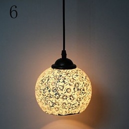 Lustre de vidro Marcelo G de moda simples restaurando modos antigos de luz