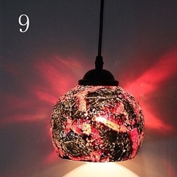 Lustre de vidro Marcelo G de moda simples restaurando modos antigos de luz