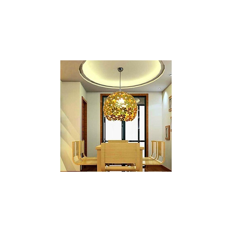 Lustre moderno e contemporâneo de cristal estilo mini metal dourado