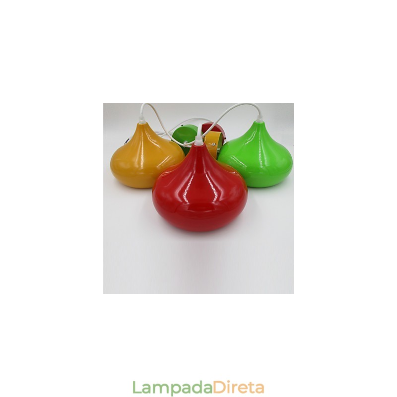 Droplight em forma de cebola, luminária pendente