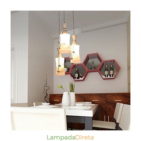 Lâmpada criativa de luz de queda de folhas de linha de ar quente Lâmpada criativa de luz de queda de folhas de linha de ar quente