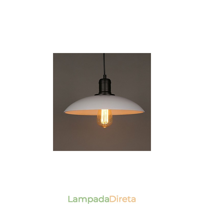 Lâmpadas e lanternas Arte Restaurando Cabeça Única Ferro Forjado Disco Voador Droplight
