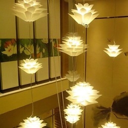 Lâmpada DropLight de decoração moderna Lotus