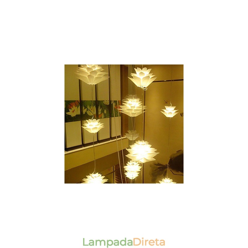 Lâmpada DropLight de decoração moderna Lotus