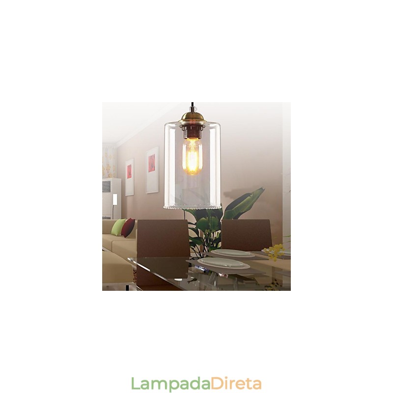 Lustre de Metal Retro