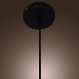 Luminária pendente estilo vintage clássico tradicional mini com pintura