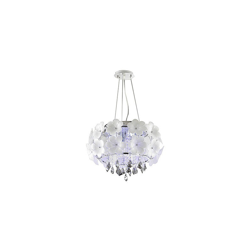 Luminária pendente de cristal contemporânea moderna
