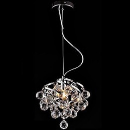 Lustre de cristal luxuoso, luminária pendente, iluminação para jantar