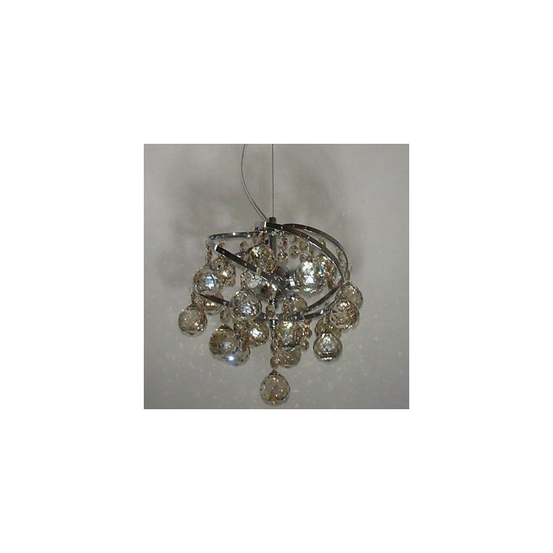 Lustre de cristal luxuoso, luminária pendente, iluminação para jantar