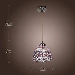 Luminária pendente estilo mini tigela