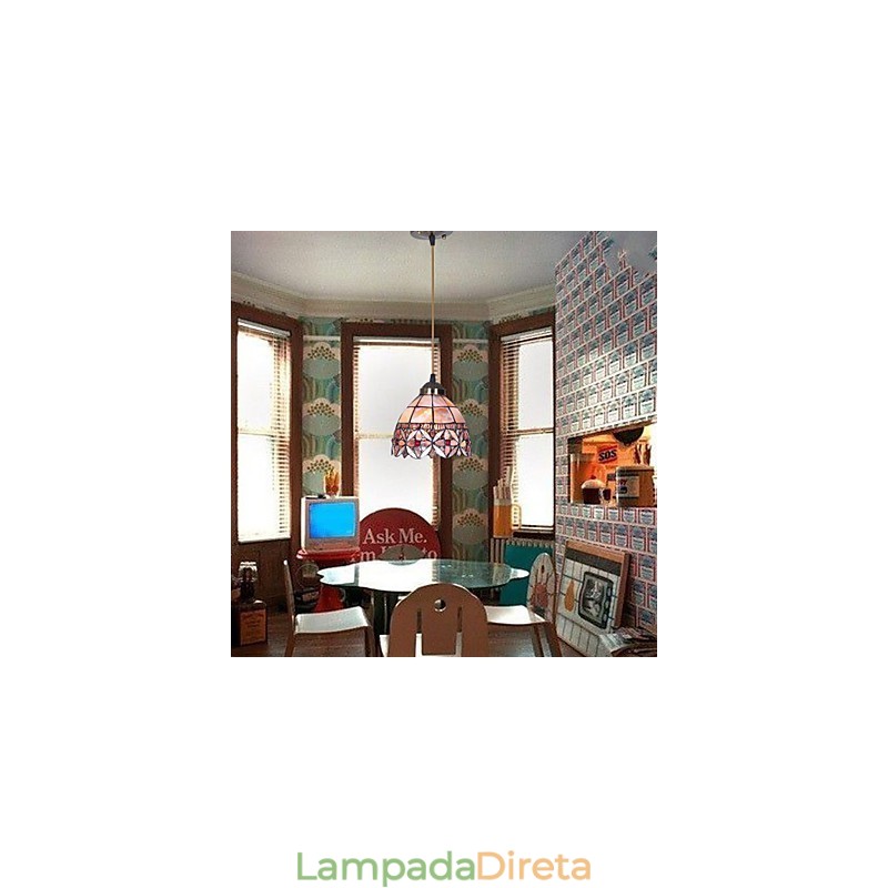 Luminária pendente estilo mini tigela