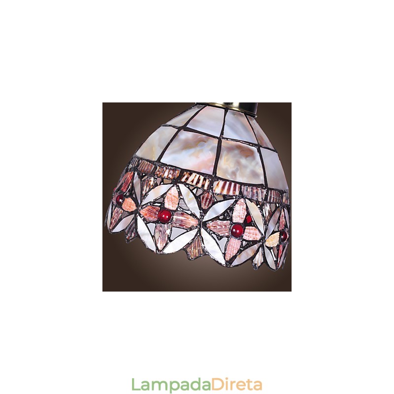 Luminária pendente estilo mini tigela