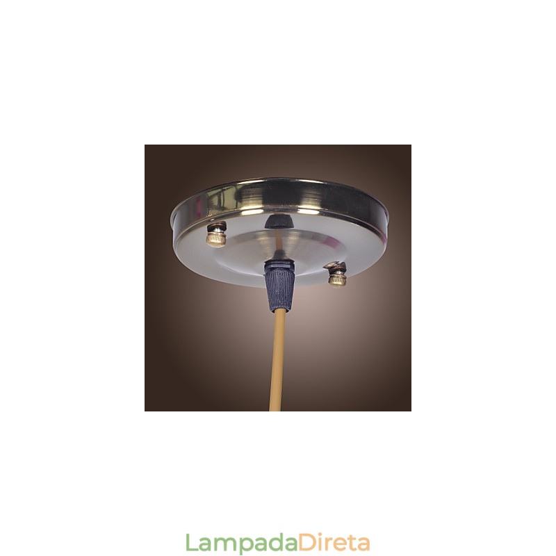 Luminária pendente estilo mini tigela