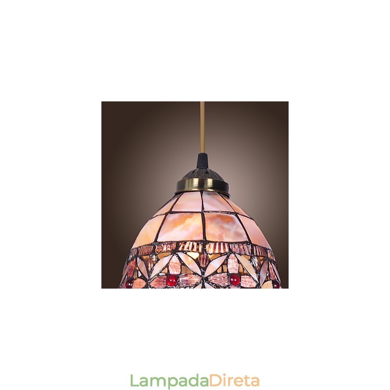 Luminária pendente estilo mini tigela