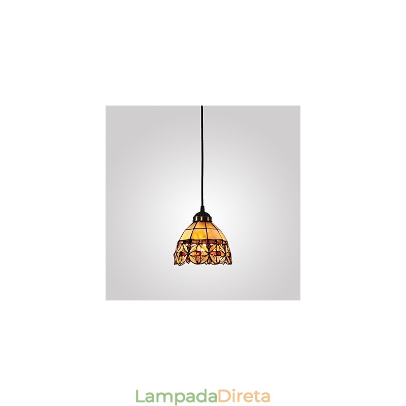 Luminária pendente estilo mini tigela