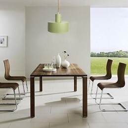 Mini estilo country moderno e contemporâneo, pintura em metal, luminária pendente para crianças