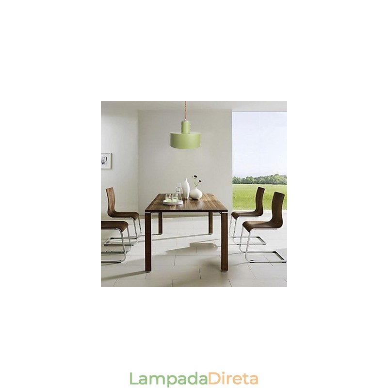 Mini estilo country moderno e contemporâneo, pintura em metal, luminária pendente para crianças