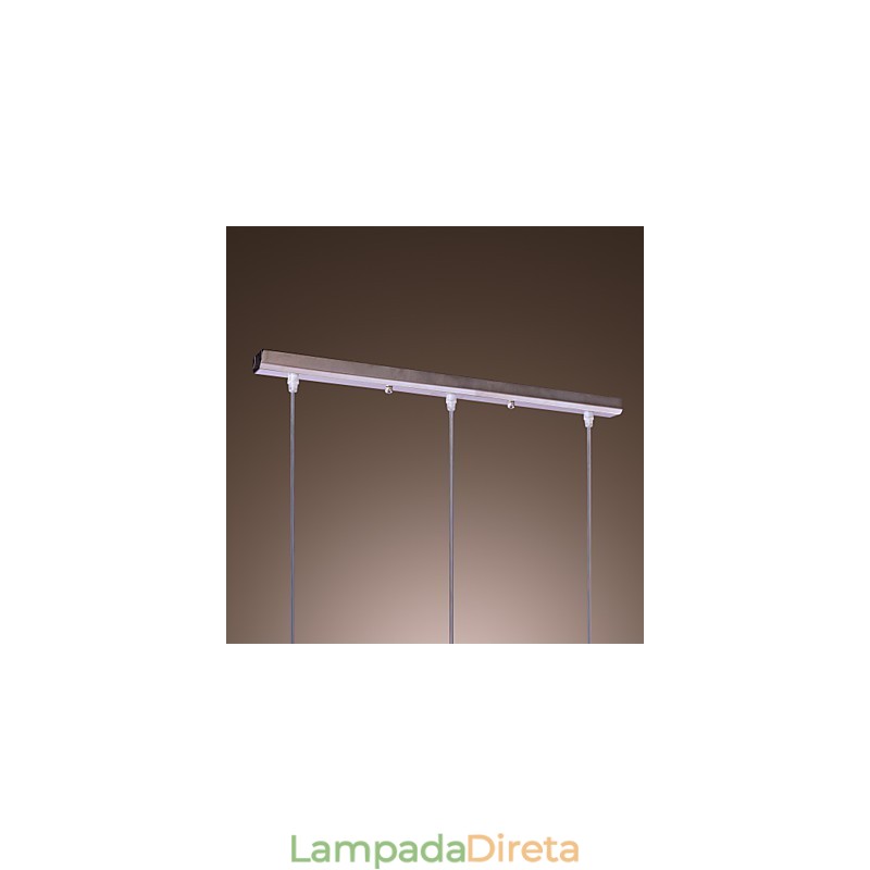 Pendente moderno criativo de 3 luzes em forma de taça