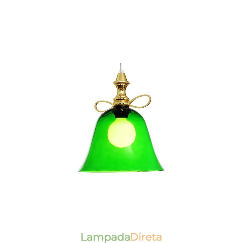 Luminária pendente de metal estilo mini tigela moderna e contemporânea