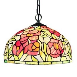 Luminária pendente galvanizada estilo mini tigela