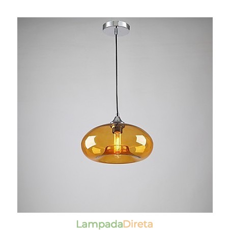 Característica moderna 1 pingente de luz com sombra transparente Característica moderna 1 pingente de luz com sombra transparente