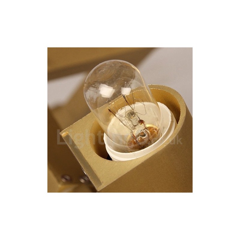 Lustre moderno contemporâneo de 10 luzes (preto dourado)