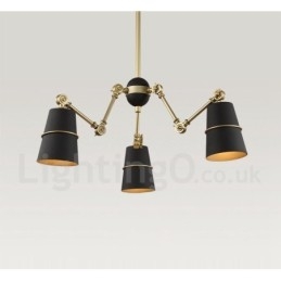 3 Luzes Modernas Contemporâneas Lustre Lâmpada Luz