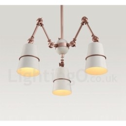 3 Luzes Modernas Contemporâneas Lustre Lâmpada Luz