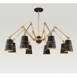 8 Luzes Modernas Contemporâneas Lustre Lâmpada Luz