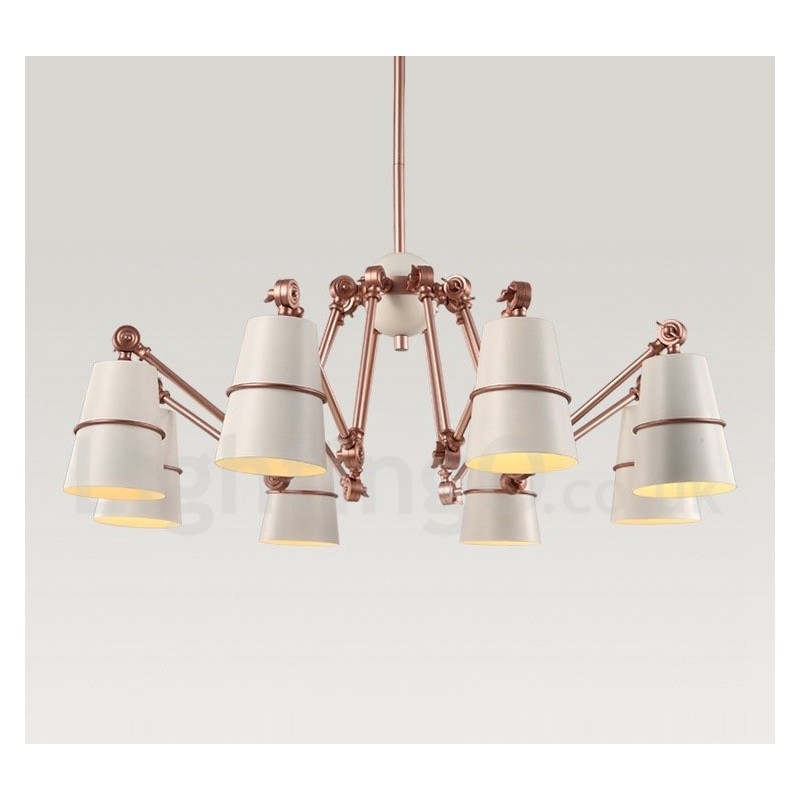 8 Luzes Modernas Contemporâneas Lustre Lâmpada Luz