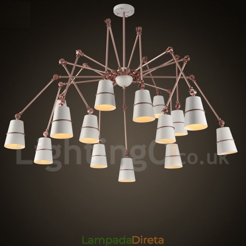 15 Luzes Modernas Contemporâneas Lustre Lâmpada Luz