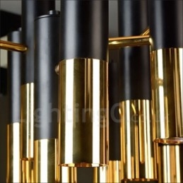 Lustre moderno contemporâneo de 13 luzes, luminária de nível único