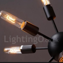 Lustre Sputnik Vintage Retro de 12 Luzes
