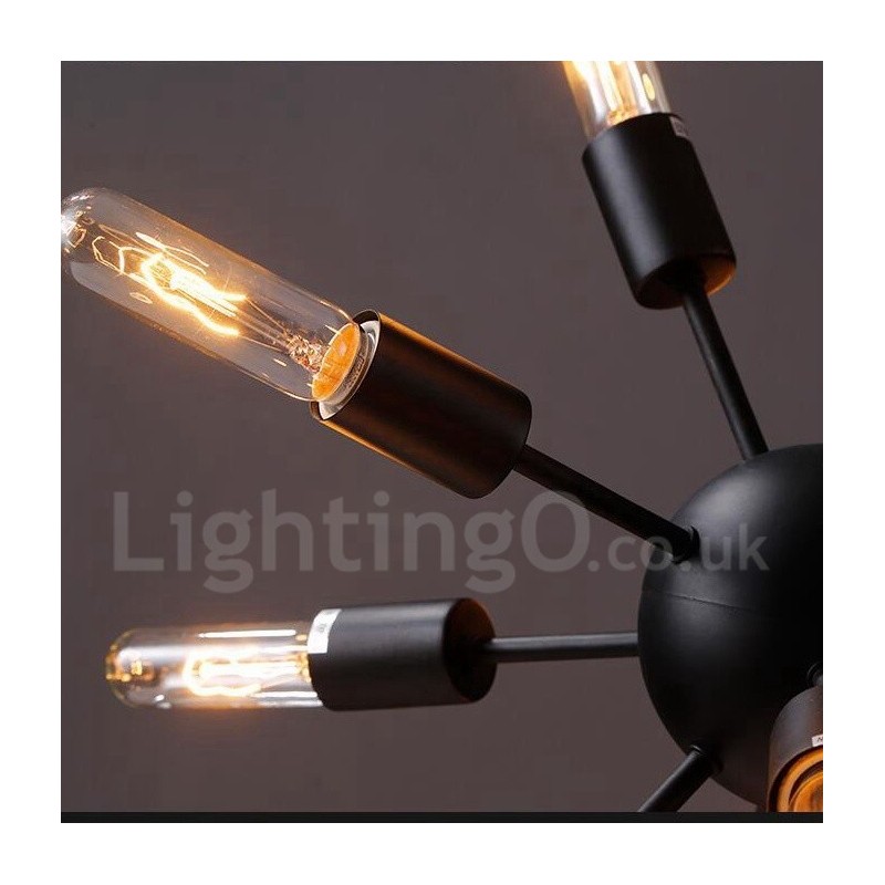 Lustre Sputnik Vintage Retro de 12 Luzes