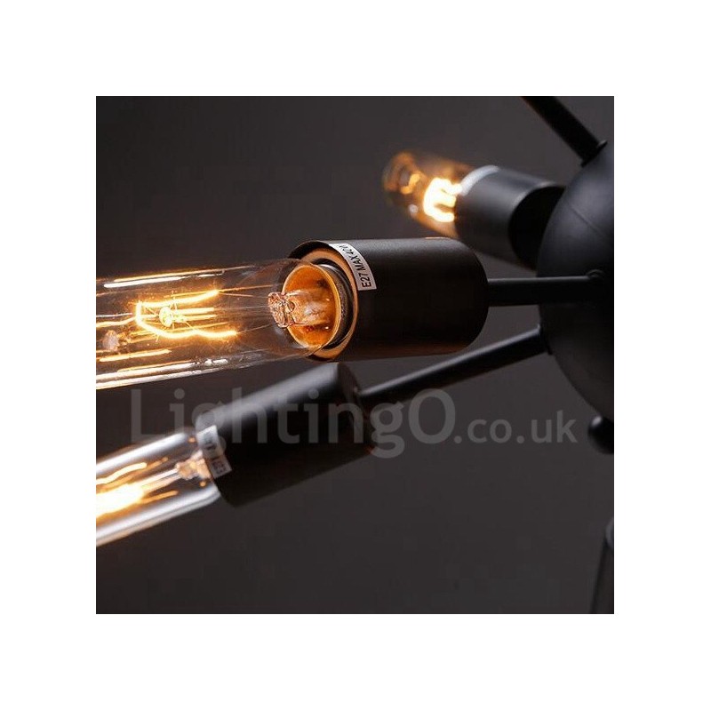 Lustre Sputnik Vintage Retro de 12 Luzes