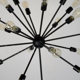 Lustre Sputnik Vintage Retro de 16 luzes