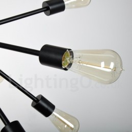 Lustre Sputnik Vintage Retro de 16 luzes